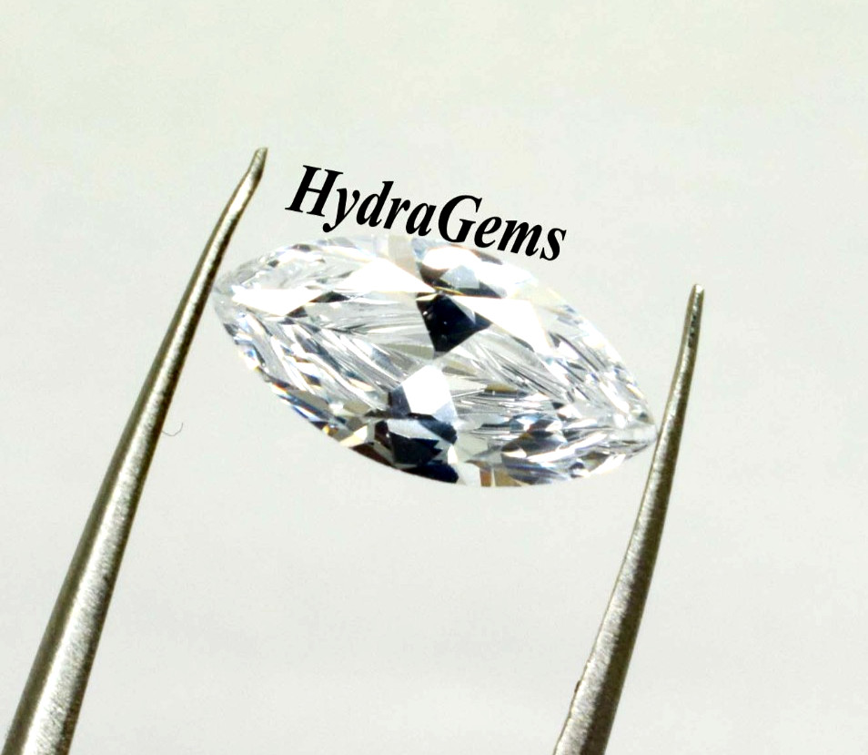 Certified Natural White Sapphire 2.80 Ct Marquise Cut Sri Lanka Loose Gemstone