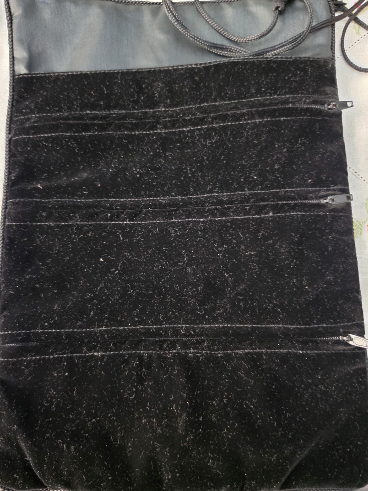 Vintage Velvet Jewelry Roll bags. Set Of 3 Never Used