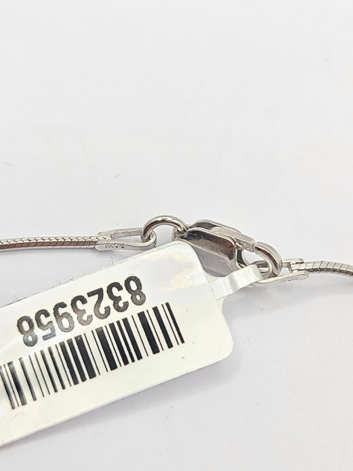 Shop LC Diamond-cut Snake Chain Anklet Sterling Silver (10″) 2.25gr