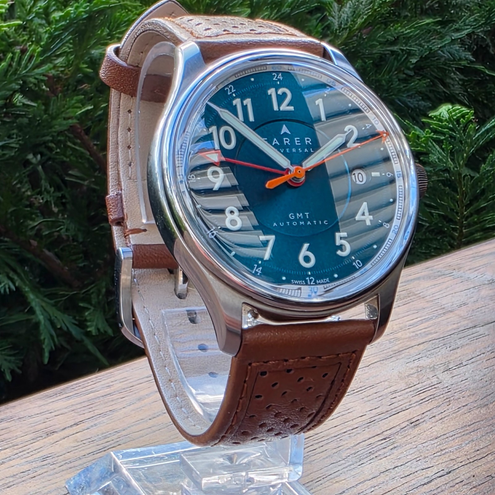 Farer Lander GMT – Mint Condition (Full Set + extra Bracelet) ETA2893-2 Movement
