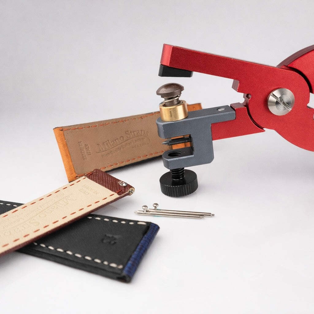 Professional Watch Strap Hole Punch Tool for Quick Release Spring Bars