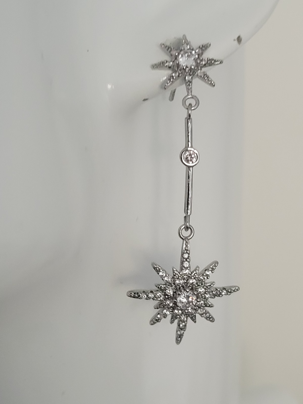 Catherine Princess of Wales Royal Replica Tsar starburst Drop earrings