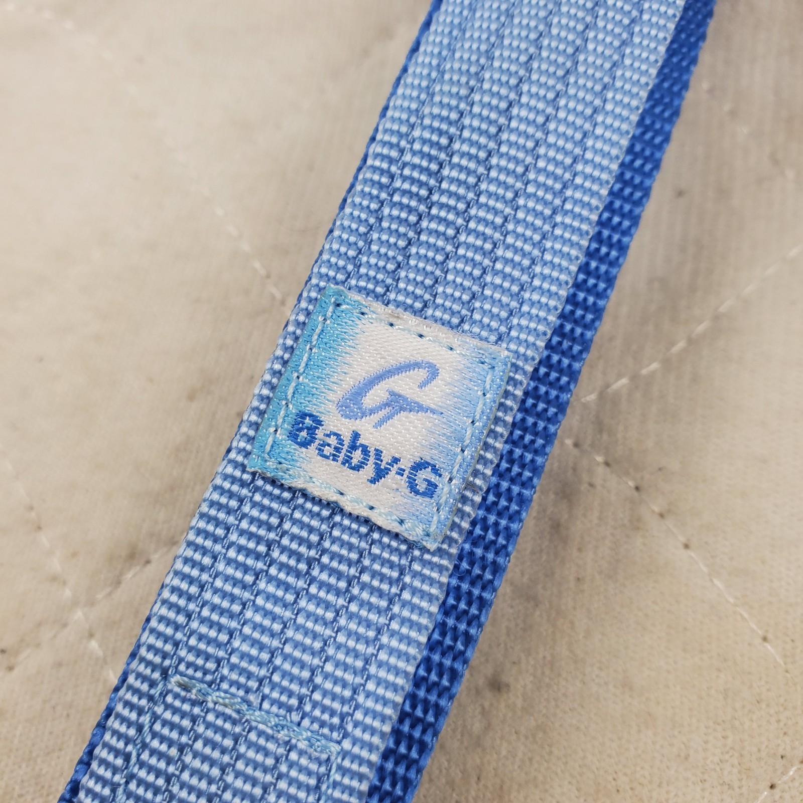 GENUINE CASIO BABY-G BABY BLUE CLOTH ONE-PIECE WATCH BAND STRAP