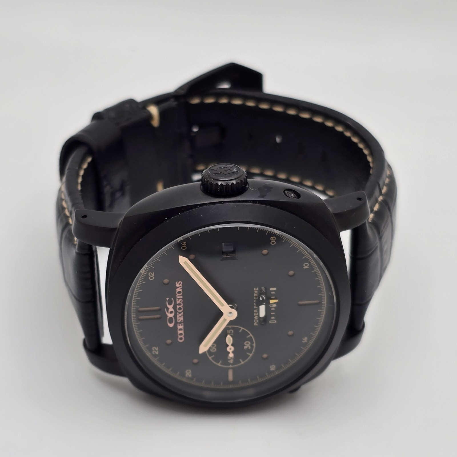 Custom-Built Automatic Watch – 45mm Power-Reserve “Big Boy”
