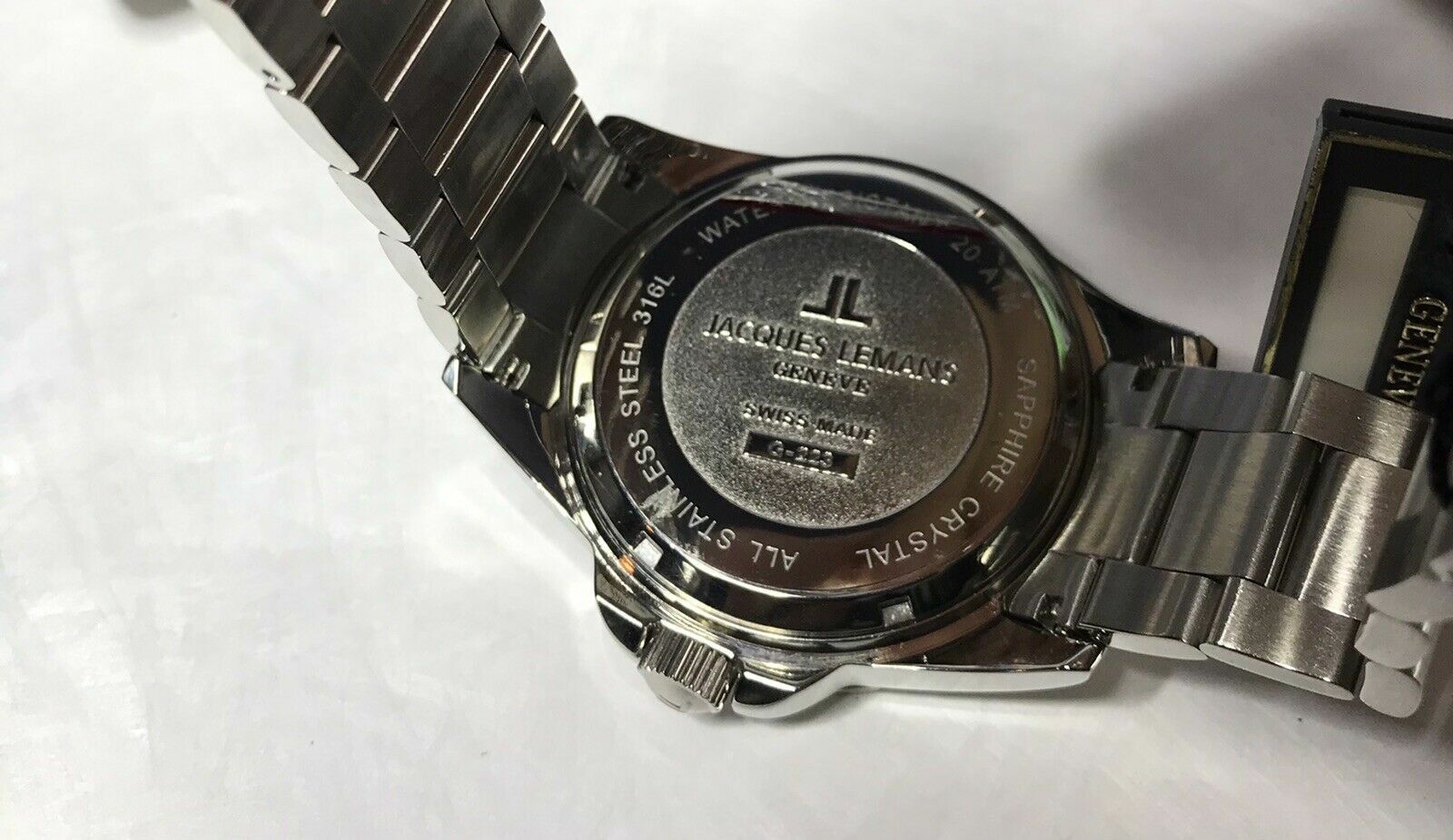 Jacques Lemans G-223C Tempora Men’s SWISS MADE Pepsi Diver Automatic Watch NEW
