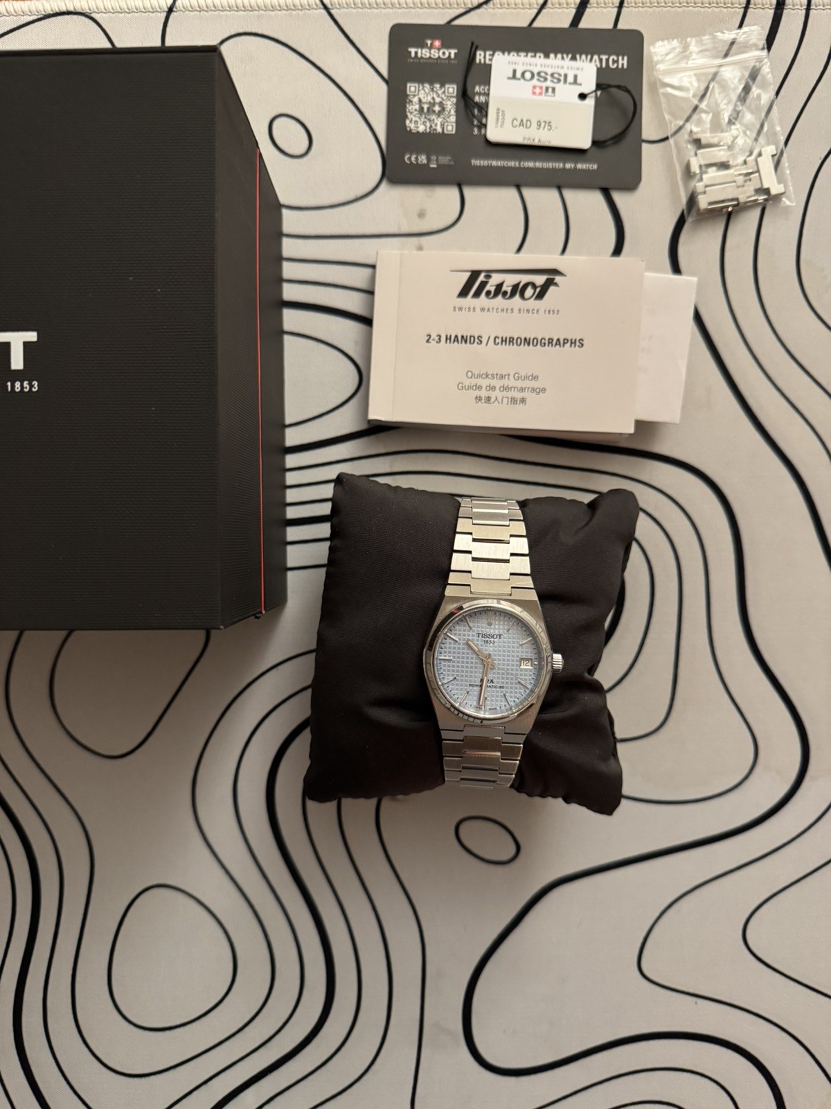 Tissot PRX 35mm Powermatic 80 Ice Blue (T137.207.11.351.00)