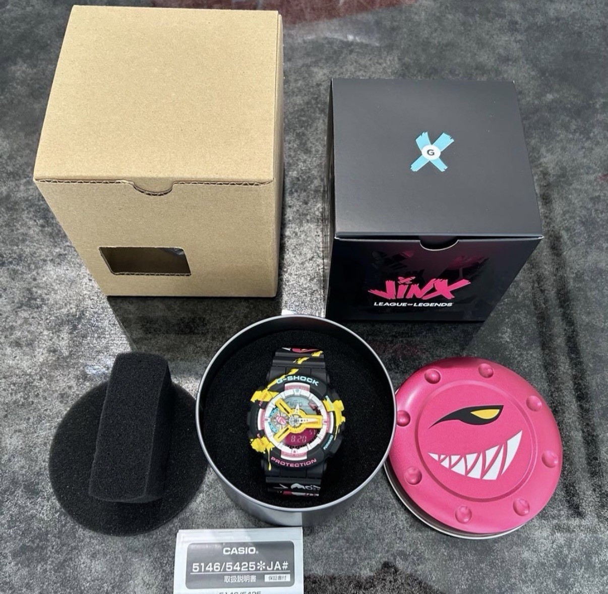 Casio G-Shock LEAGUE OF LEGENDS Collaboration GA-110LL-1A Limited Edition 2023
