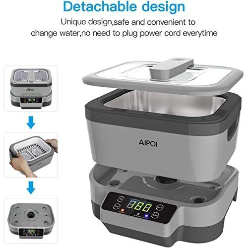 1200ml Ultrasonic Cleaner High Frequency cleaning for Denture Parts jewelry US