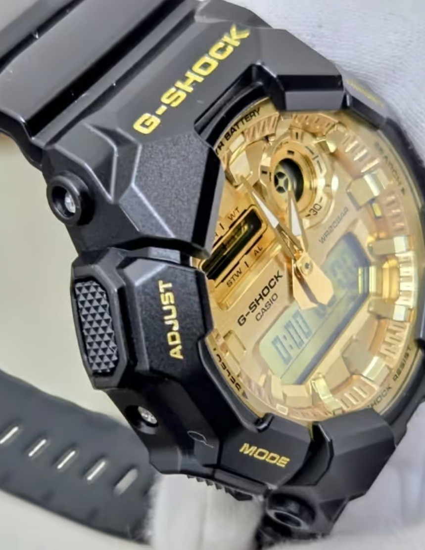 Casio G-Shock GA-010GGB-1A9 Black Gold Analog Digital Quartz Men’s Sport Watch