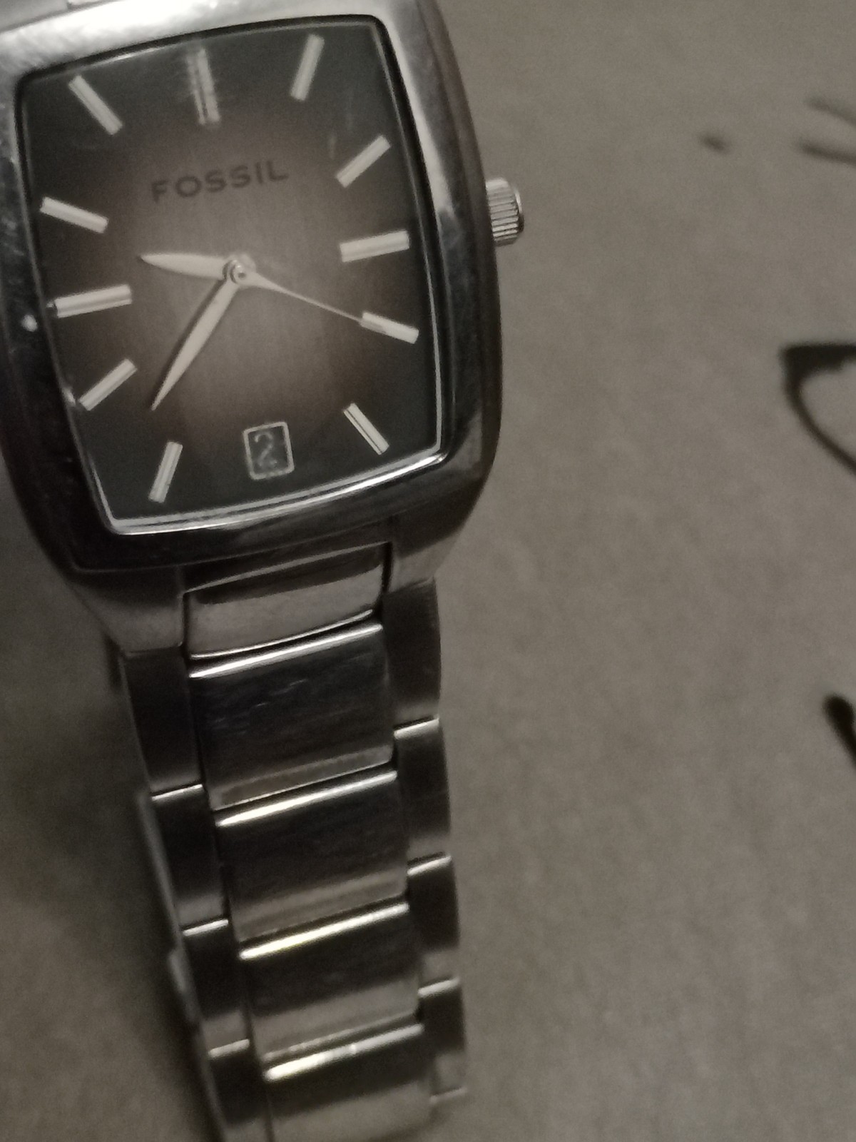 Fossil Arkitekt FS-2990 Stainless Steel Quartz Analog Mens Watch