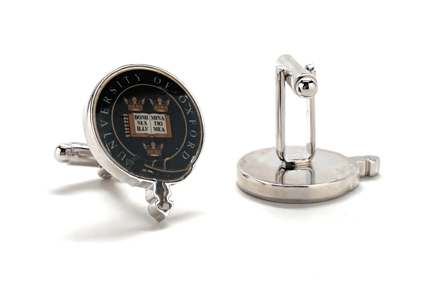 Oxford British Cufflinks British University Emblem Shield Crest England College