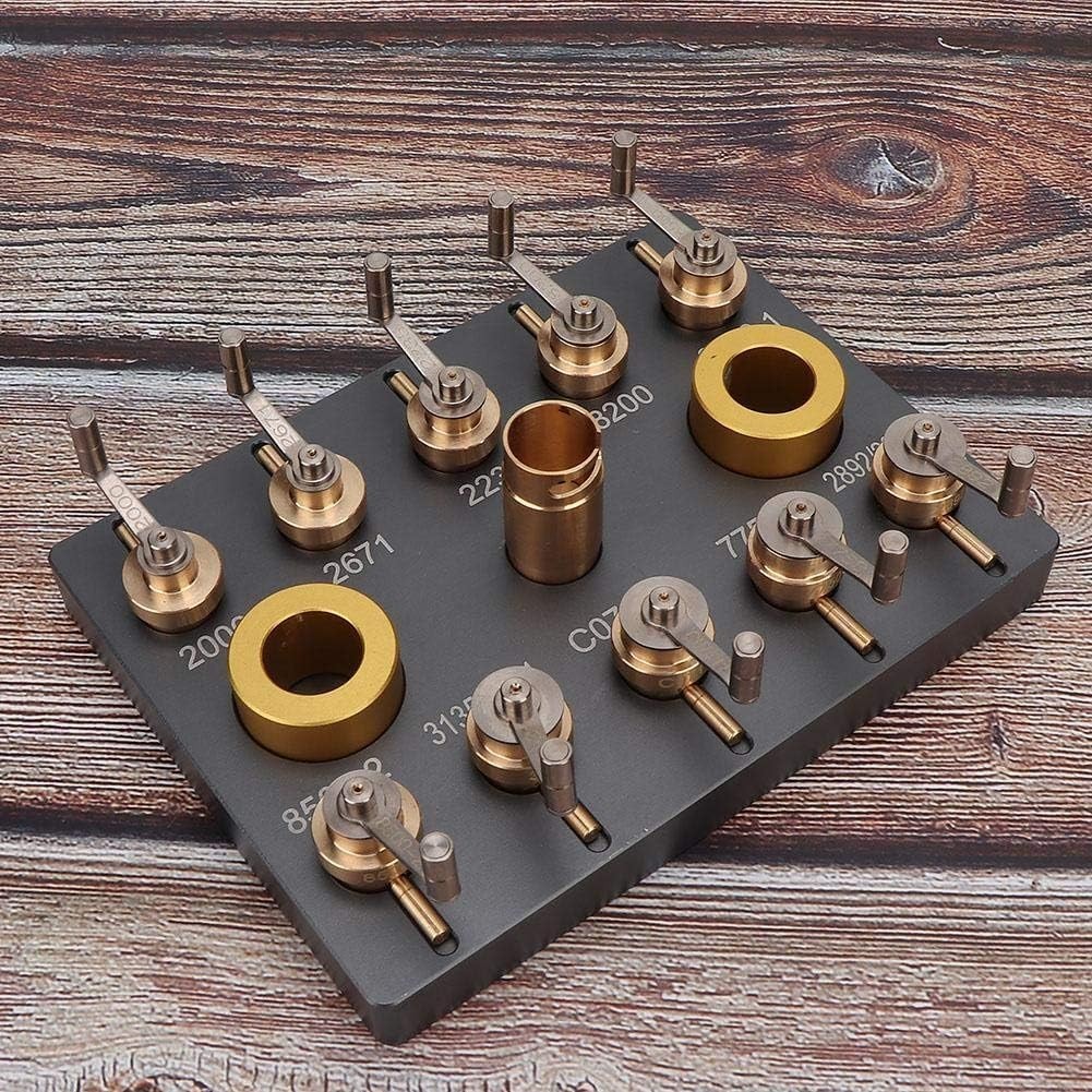 10PCS+ Watch Winder Alloy Steel Watch Winder Repair Tools Ergonomic Non-Slip SET