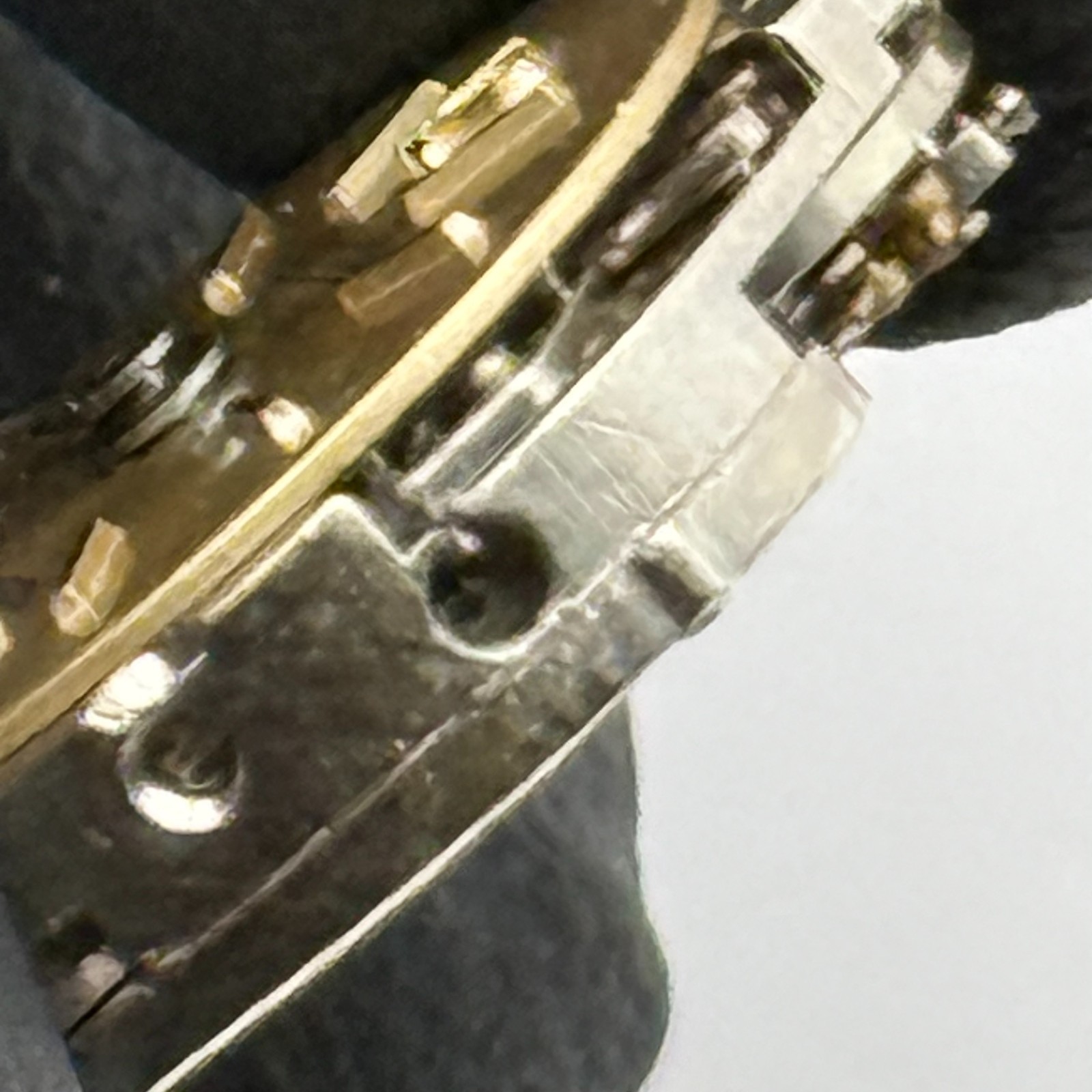 FHF 69-21 Watch Movement Corvette 17Jewels Swiss Manual Wind Parts Repair 15.3mm