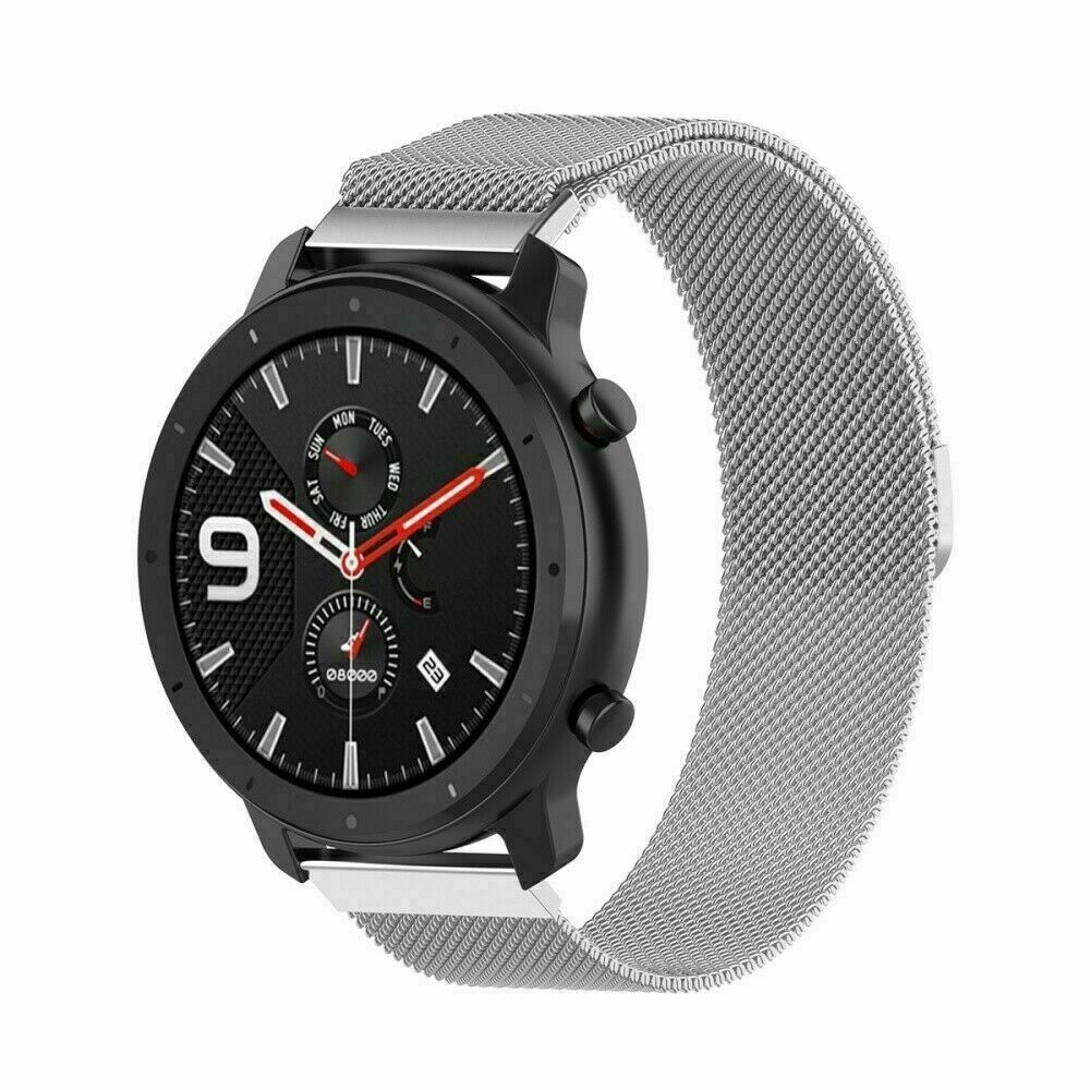 Milanese Loop Bracelet For Amazfit GTR 42mm 47mm Quick-Fit Watch Band Strap