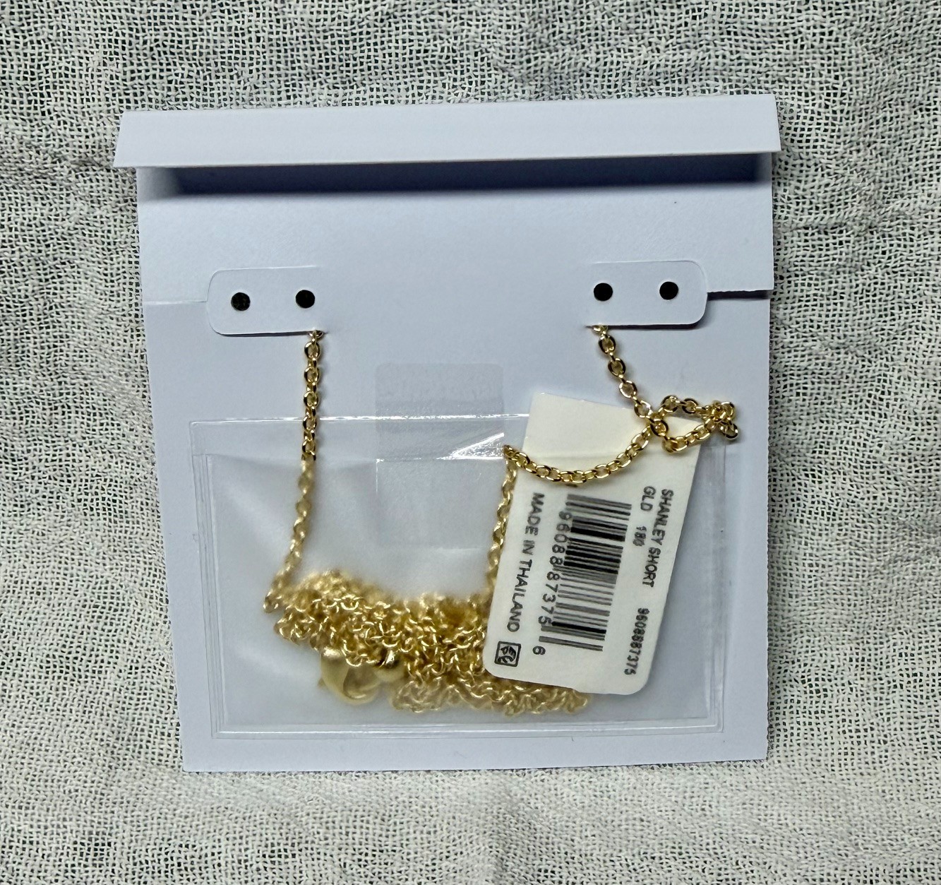 NEW ~ Kendra Scott Shanley 14K Yellow Gold Plated Pendant Necklace, NWT