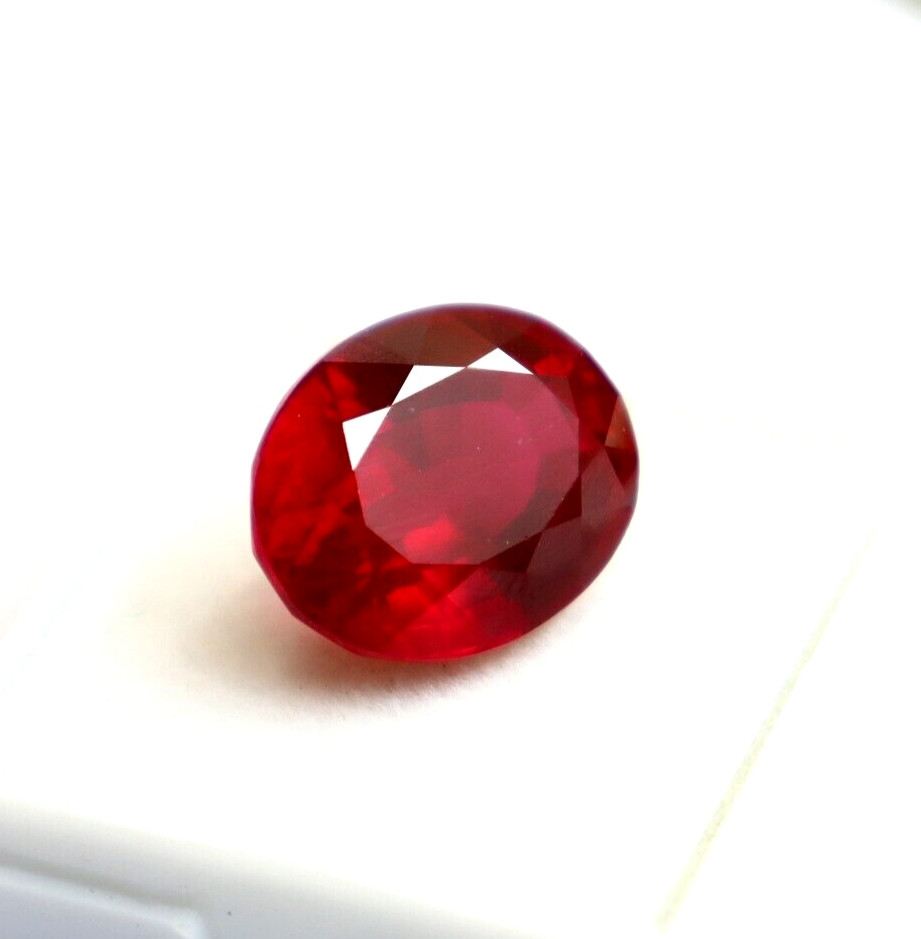 AAA+ Quality Burmese Pigeon Red Ruby Loose Gemstone Oval Shape 8-10ct Best offer
