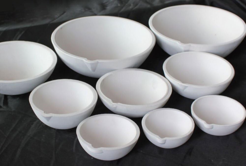 Versatile 250g White Ceramic Bowl – Ideal for Jewelry Making & Food Prep