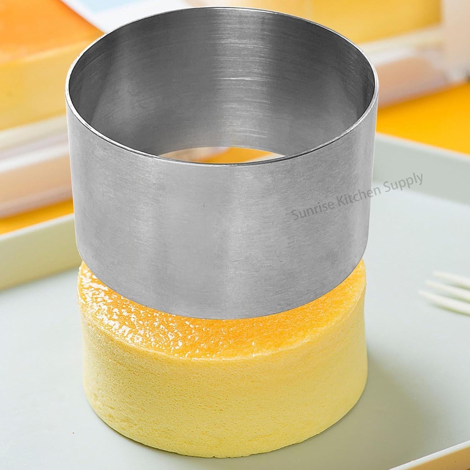 Plating Forms Stainless Steel Ring Mold Set 3.5″ x 2″ & 3″ x 1.75″ 4 Count