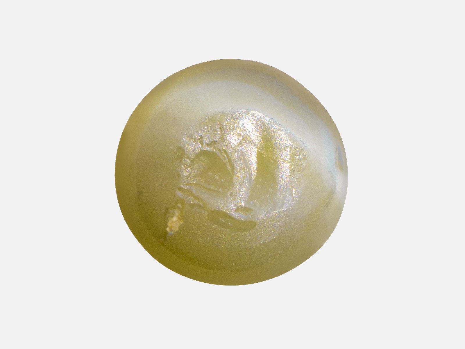 IGI Certified CEYLON Chrysoberyl Cat’s Eye 2.08 Ct. Natural Untreated 6 MM ROUND