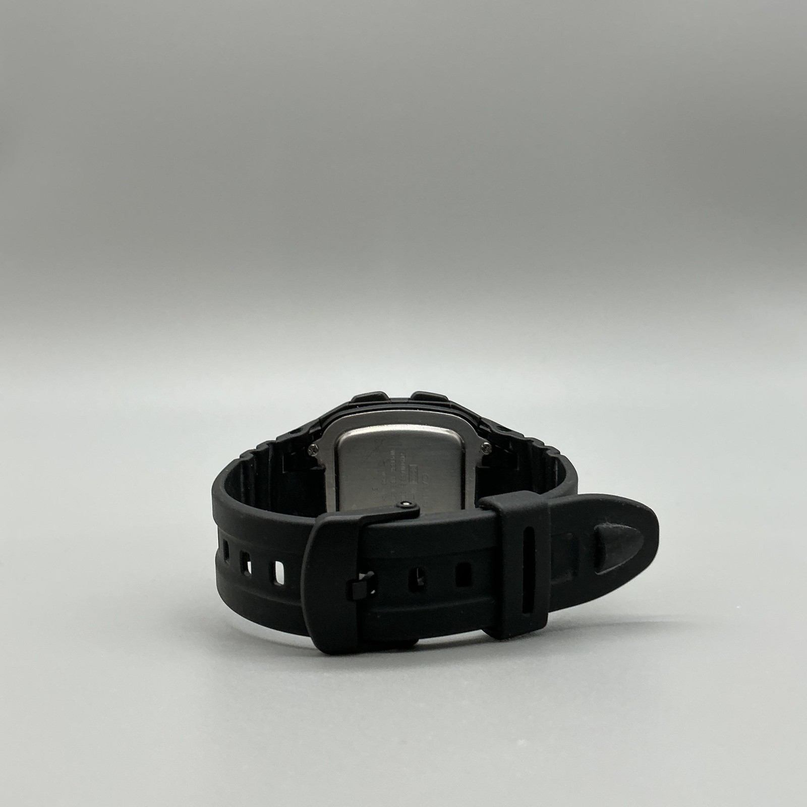 Casio W-96H Illuminator Mens Watch 36mm Digital Black Resin Alarm Day Date