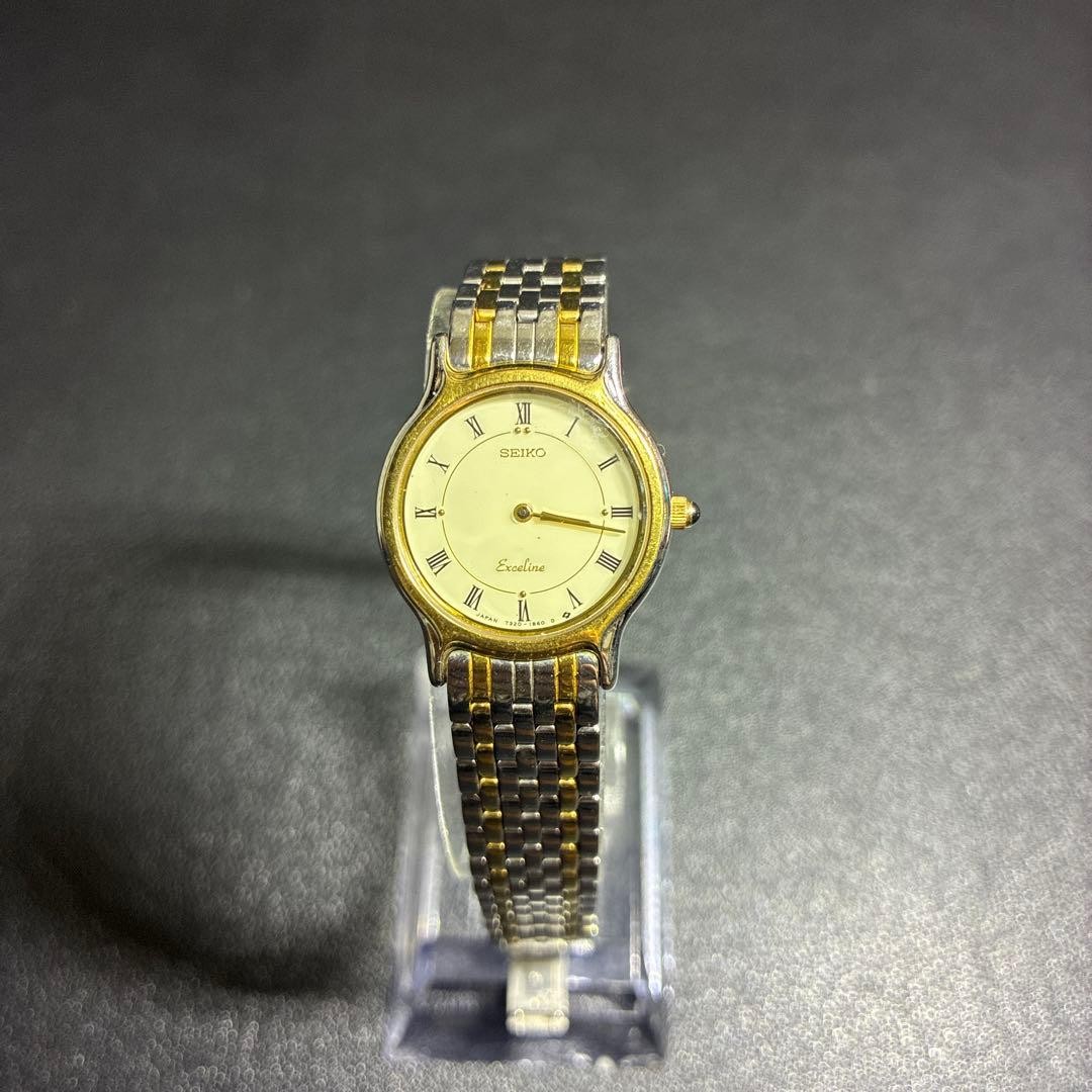 [New Battery] SEIKO Exceline Watch 7320-0390