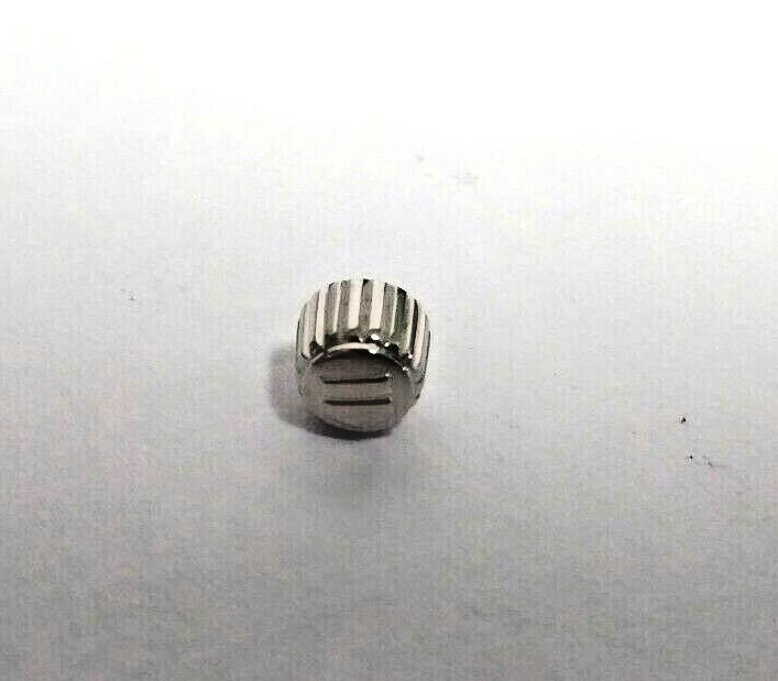 Unbranded Swiss Made crown for Tag S/S screw down and tube 5.4mm diameter, 5691W