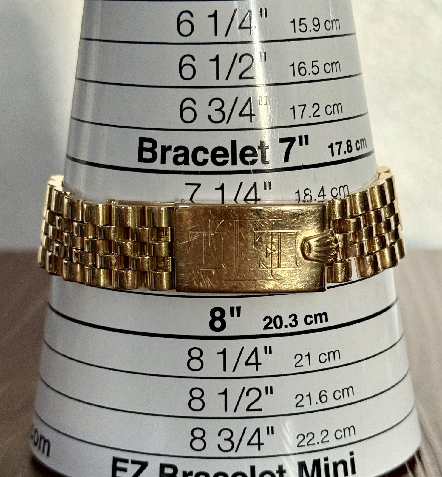 1958 Rolex Day-Date 36mm Watch 6611 18k Gold Jubilee Engraved Fluted President