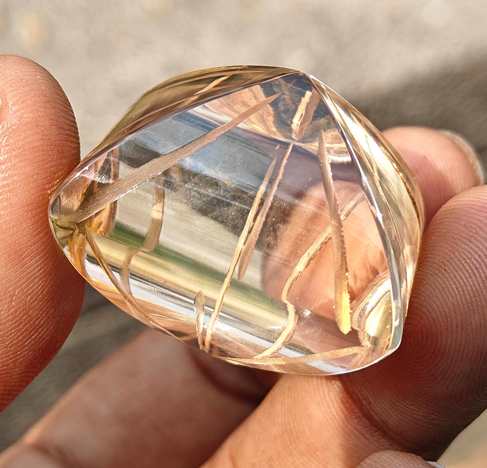 50 Ct Lab Grown CVD Diamond F Color FL Clarity IGL Certified Gems Stone 5ARA