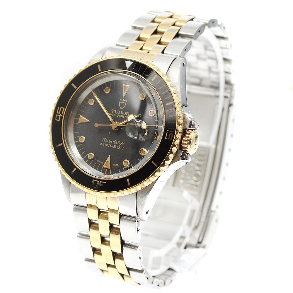 TUDOR Prince Oyster Date Mini Sub 94401 black Dial Automatic Boy’s Watch_967877