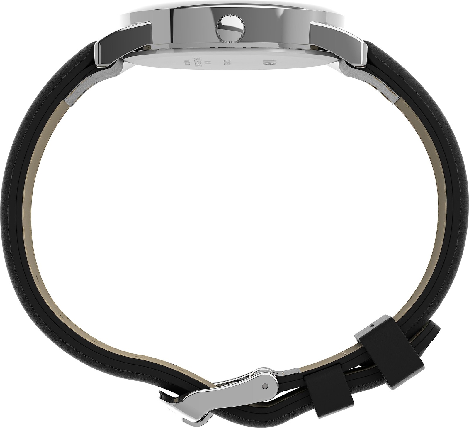 Timex Men’s Easy Reader Black Leather Strap Watch – T2H281 NEW