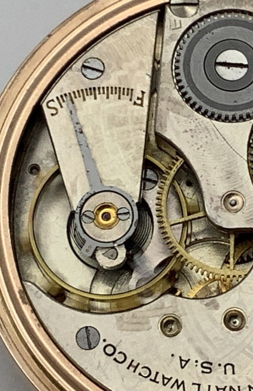 1924 Elgin Grade 291 16s Model 7 7J Gold Filled Pocket Watch RUNS