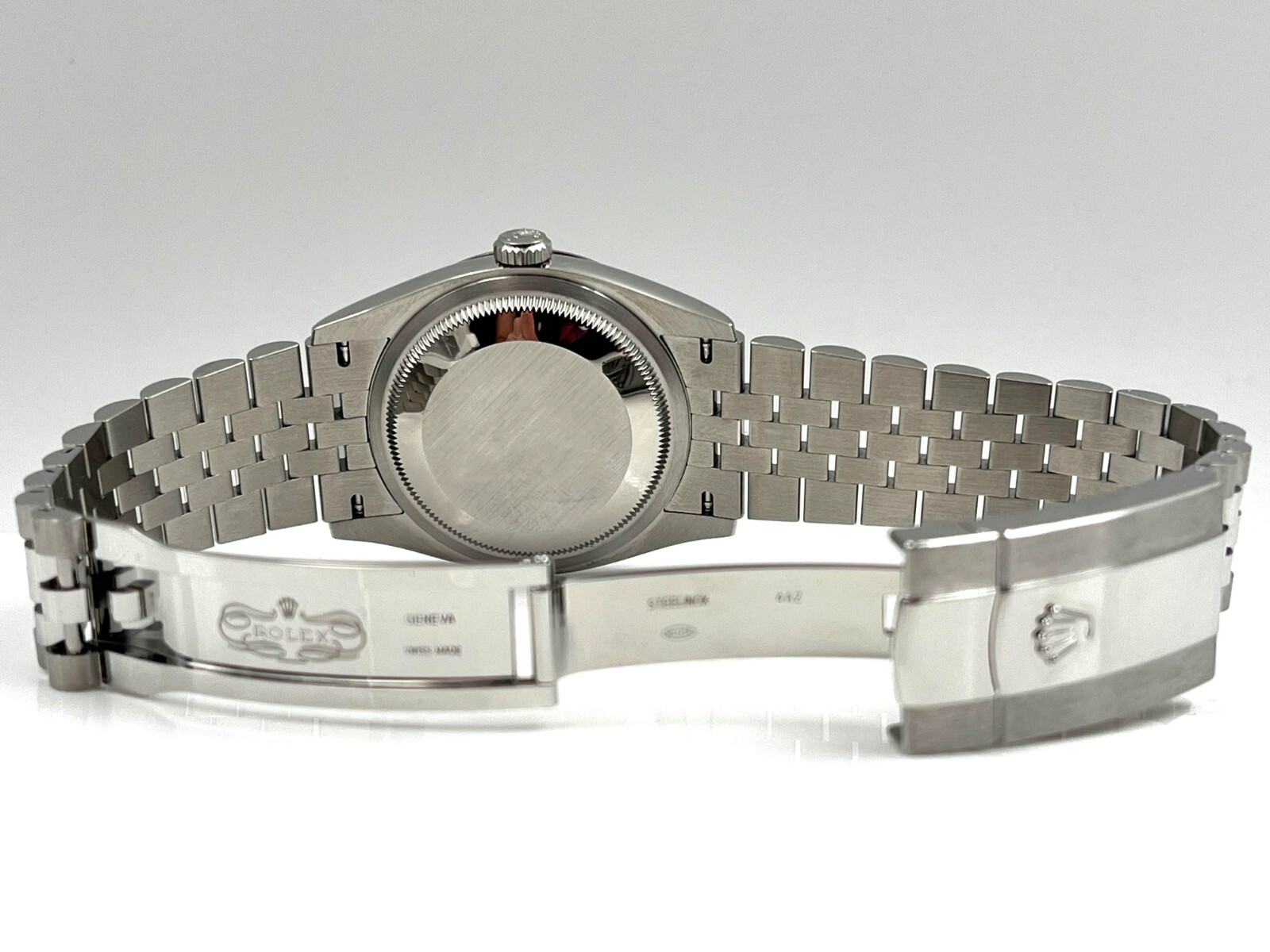 Rolex Date Just 36mm Smooth Silver Dial Jubilee Bracelet 126200 Pre-Owned 2023