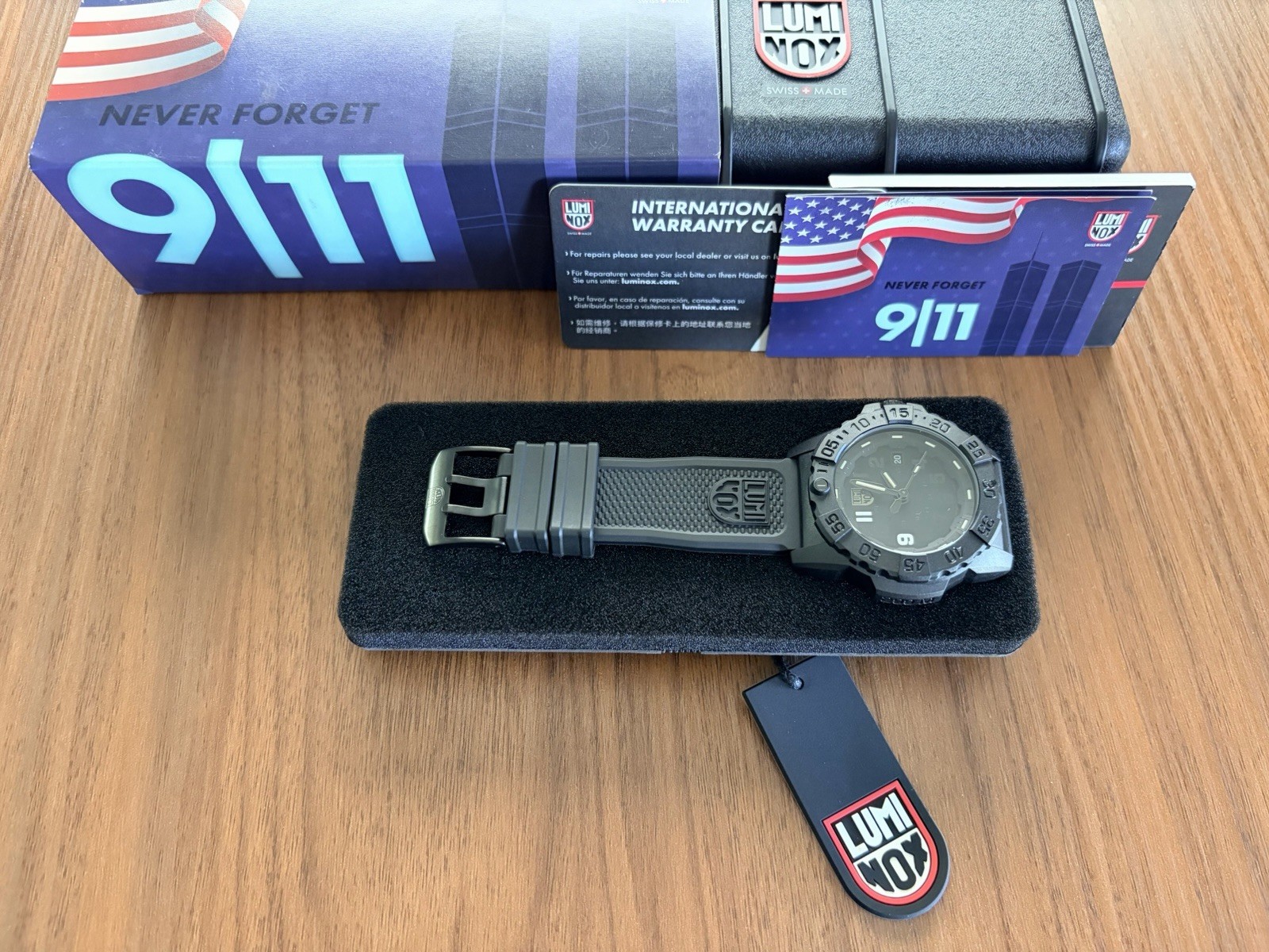 Luminox XS.3501.BO.NF 9/11 Never Forget Limited Edition Watch 45mm