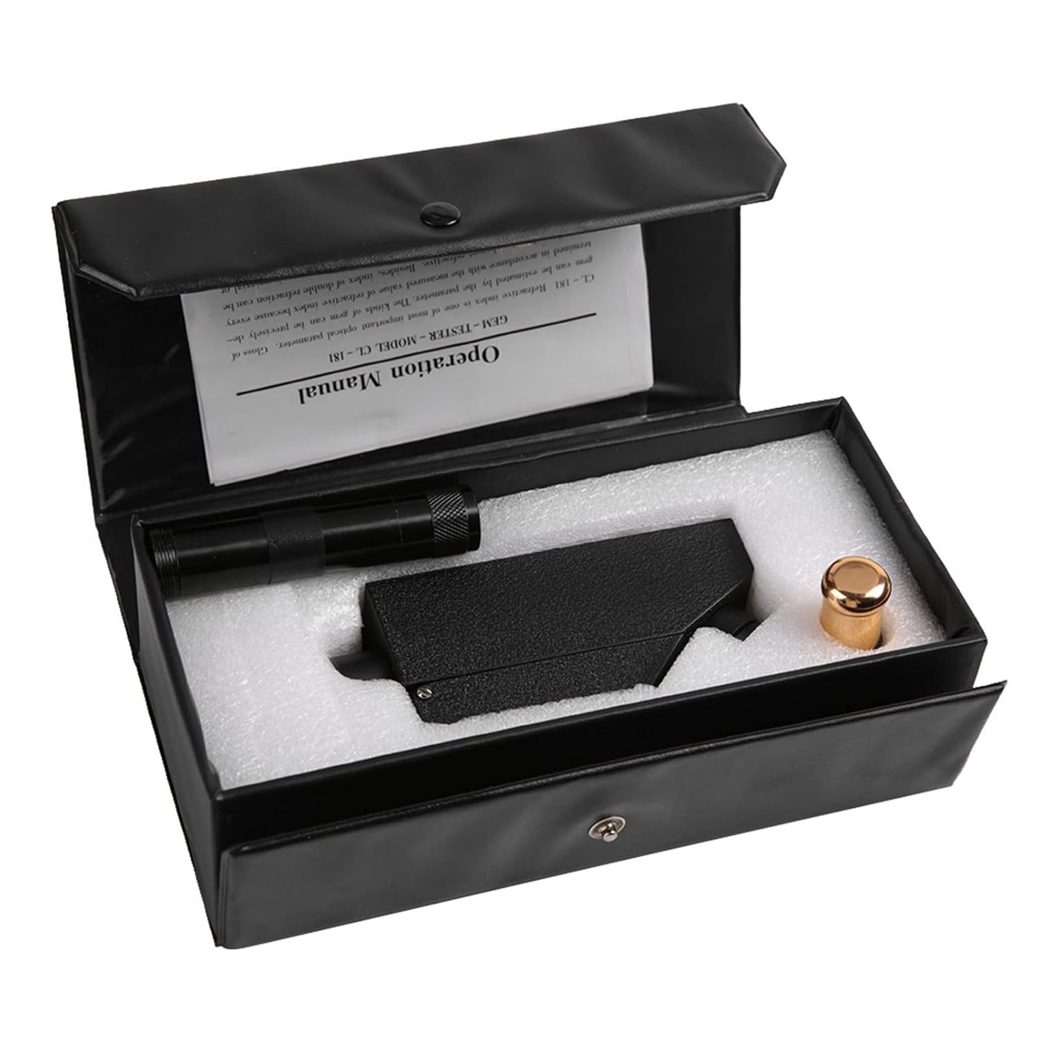 RHG181 Diamond Tester 1.30-1.81 Jewelry Refractometer Portable Gem Tester for Al