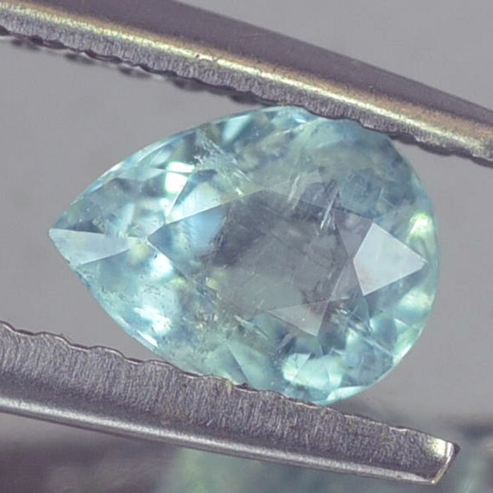 0.50CT GORGEOUS AA PEAR COPPER BEARLING PARAIBA TOURMALINE NATURAL