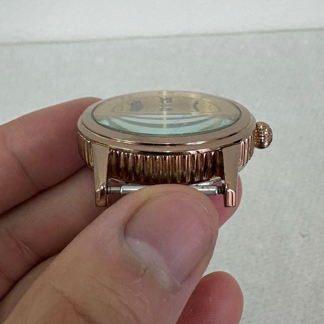 Aureole Automatic Gold Dial Wristwatch