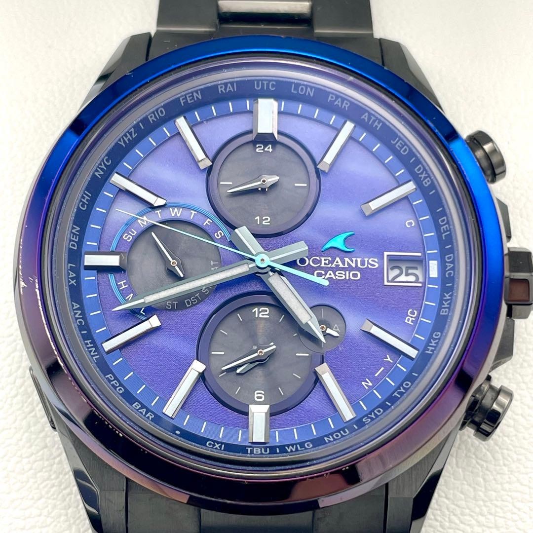 [Super Rare] CASIO OCEANUS Watch Radio Solar OCW-T4000AWB-2AJF with Box and