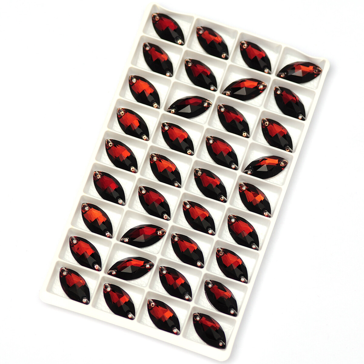 K9 Crystal Glass Sew On Rhinestones Smoked Topaz Flatback Glitter Rhinestones