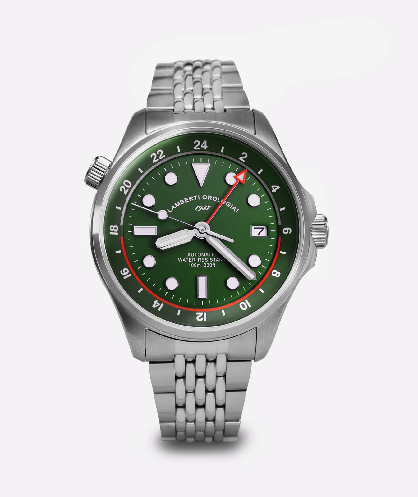LAMBERTI WATCHES Ref. 23925V GMT AIRCRAFT. Automatic, sapphire, 100mt