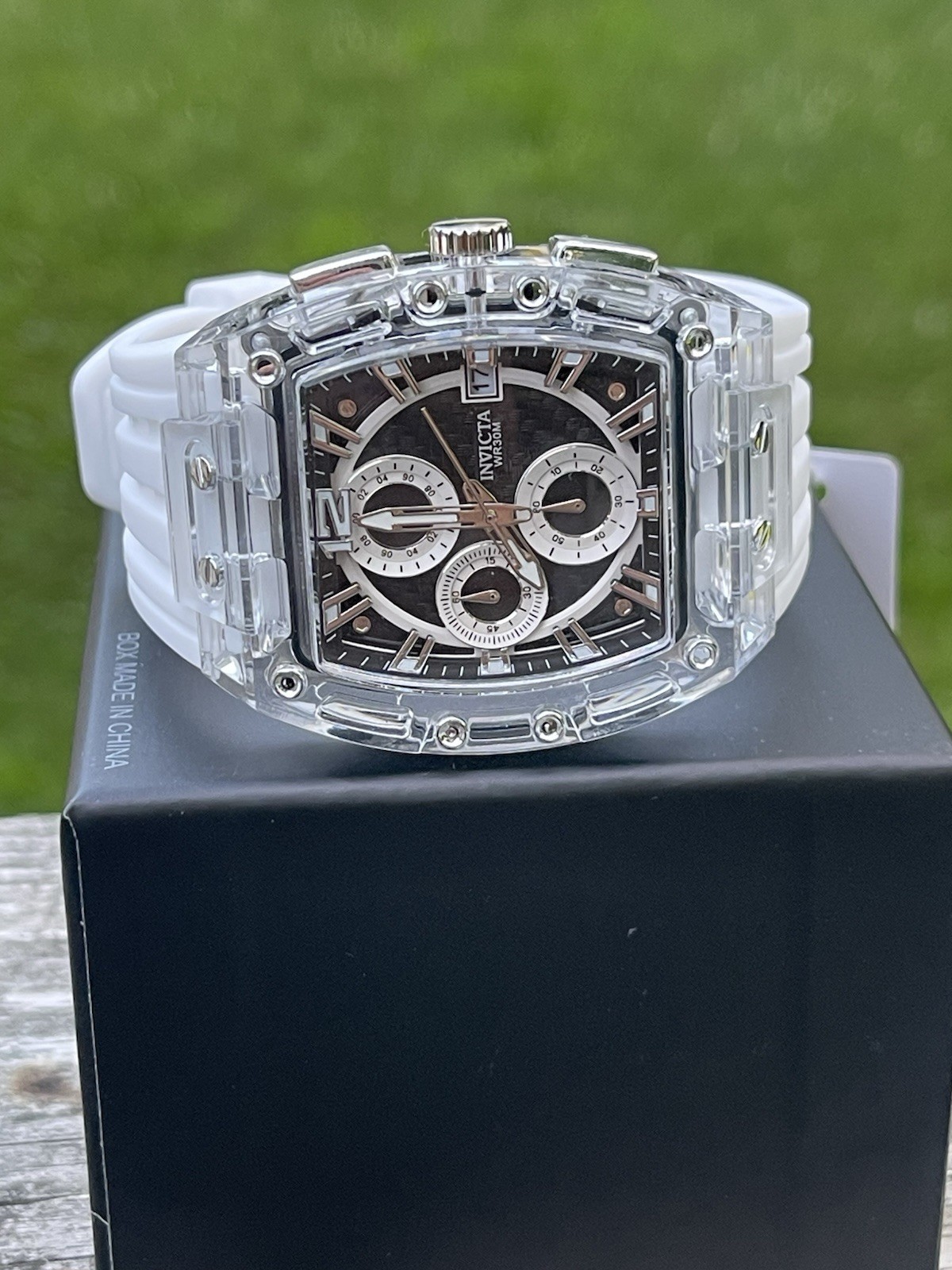 Invicta S1 Rally Men’s Watch – 42mm, White (70145) new