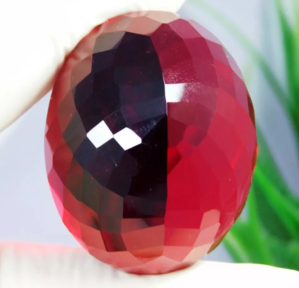 AGL Certified Natural 800 Ct Brazilian Red Topaz Oval Shape Loose Gemstone
