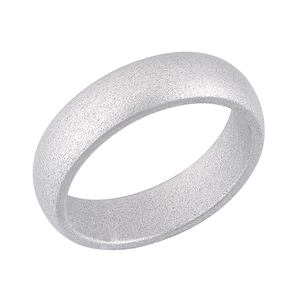1pc 5.7mm Width Silicone Ring Flexible Rubber Wedding Finger Band for Women Men