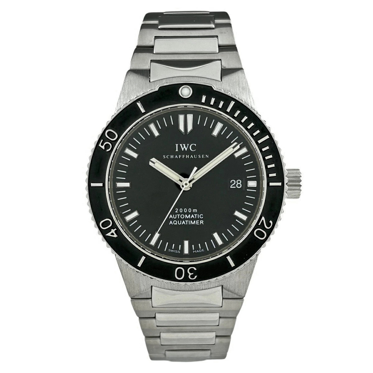 IWC Gst Aquatimer IW353602 Black Case Size 42mm Men’s Used Watch #61223