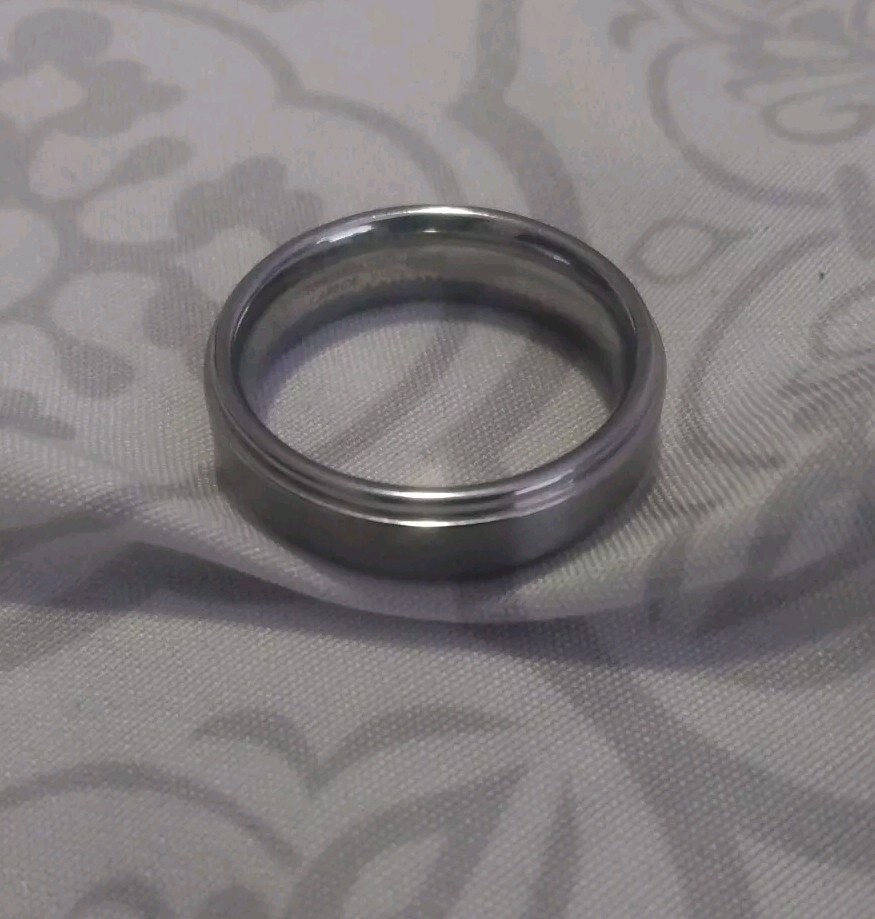Triton Tungsten Carbide Wedding Ring Band Sizes 7.5,10