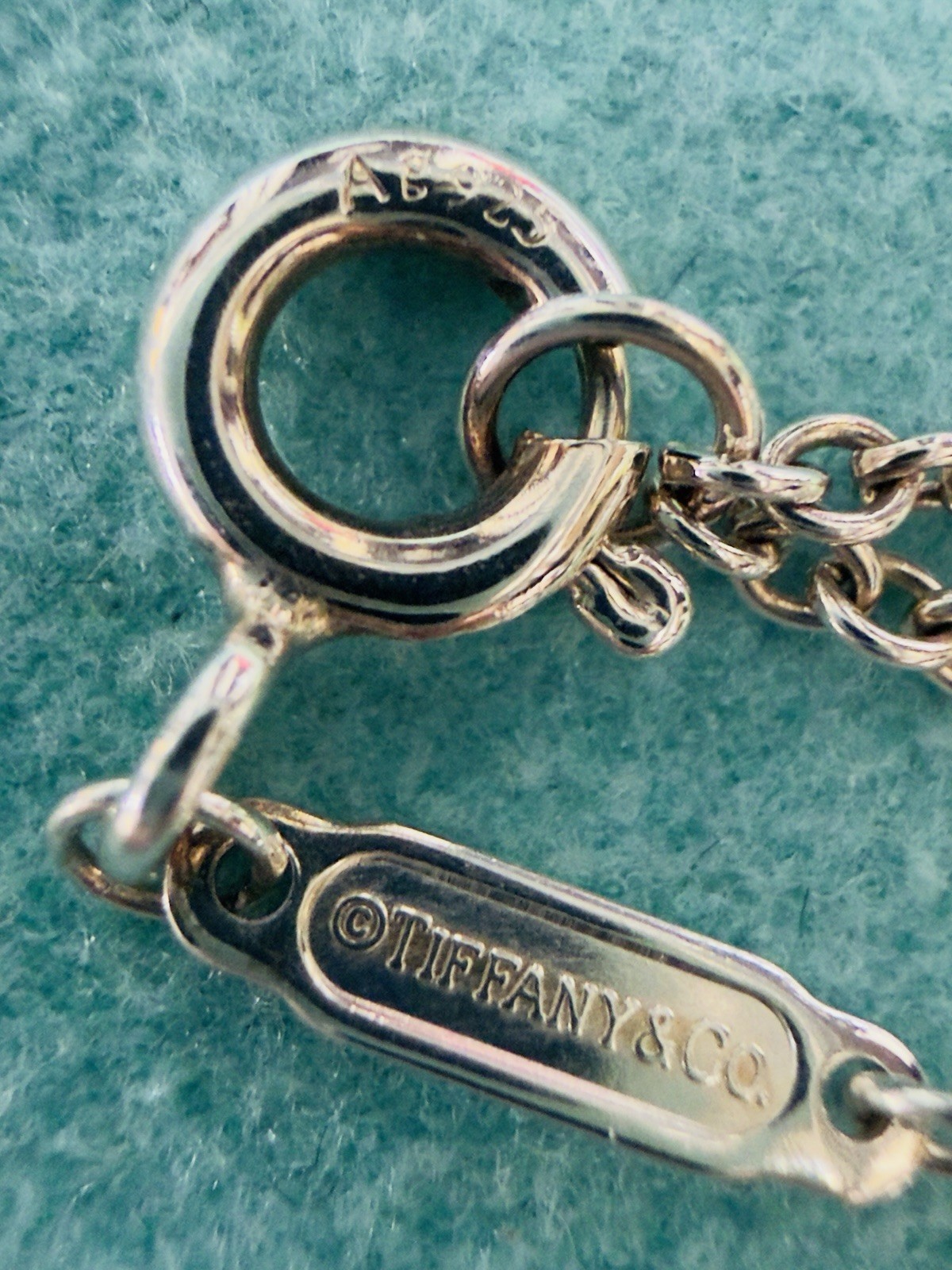 Return to Tiffany & Co. 925 Silver 18K Gold Love Bug Bee 6.3”or 7″ Bracelet