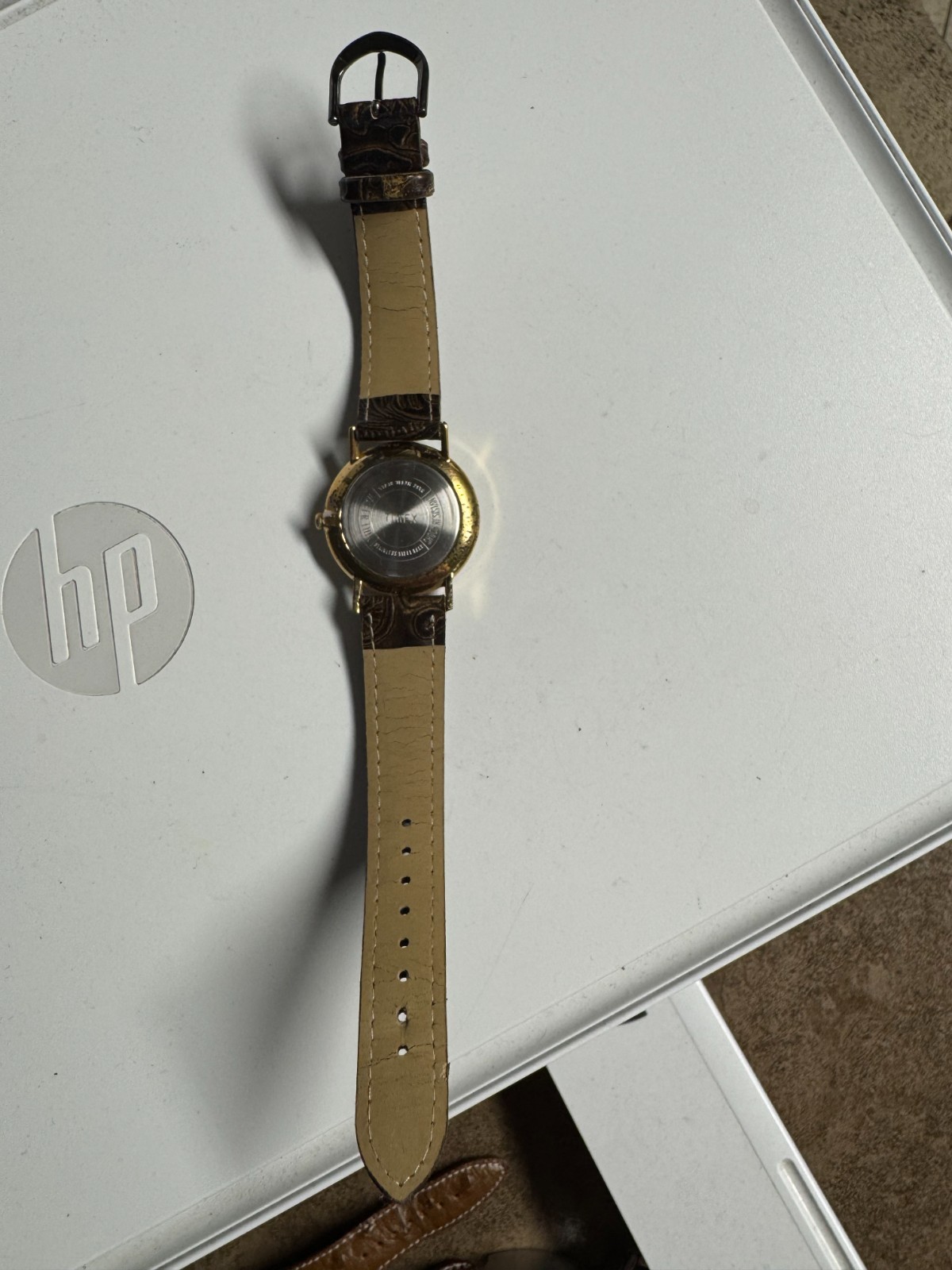 Timex Vintage 1968 Super Thin/Wafer Thin Wind Up Watch 33MM Runs Good