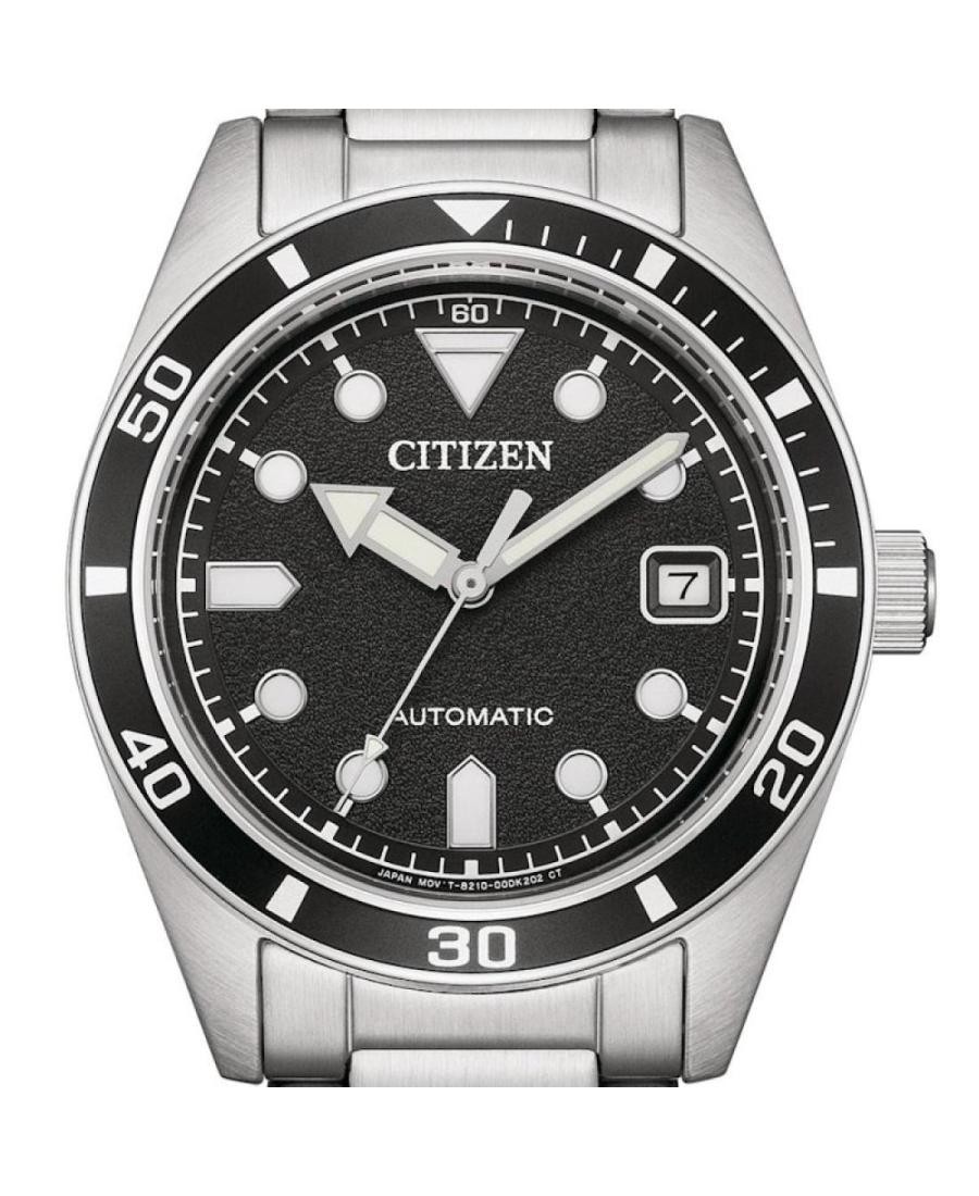 CITIZEN Men Analog Automatic Casual Watch Classic Dress Black Dial Waterproof Ro