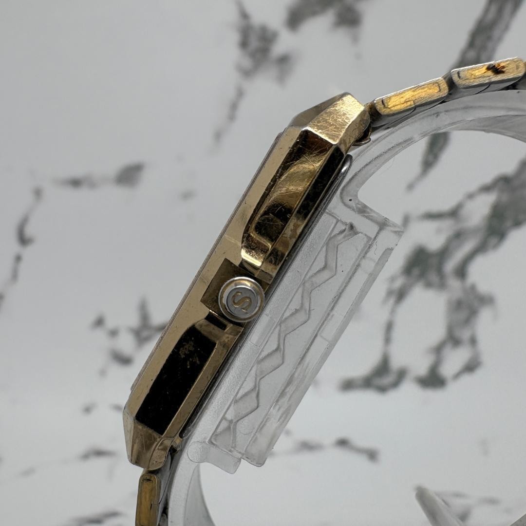 [Working Condition] SEIKO Spirit Square Gold