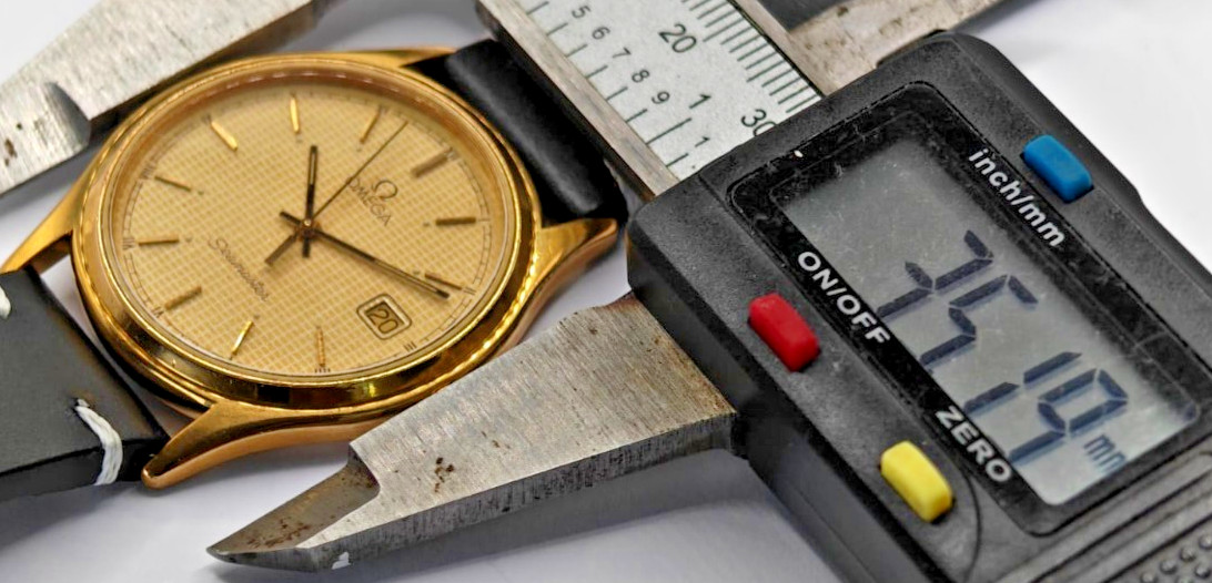 Vintage Omega Seamaster Quartz 196.0251 Cal 1430 Gold Waffle Honeycomb 35mm
