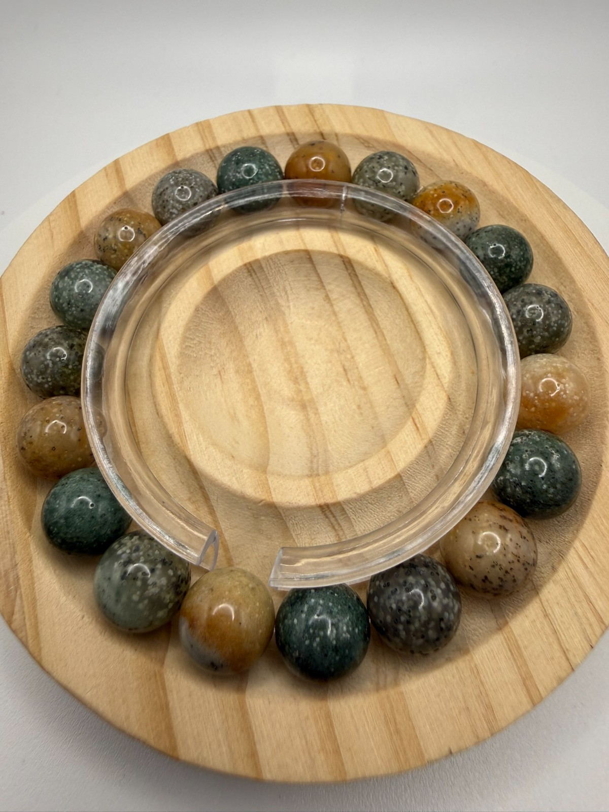 Natural Ocean Agate – 10mm – A12-1792